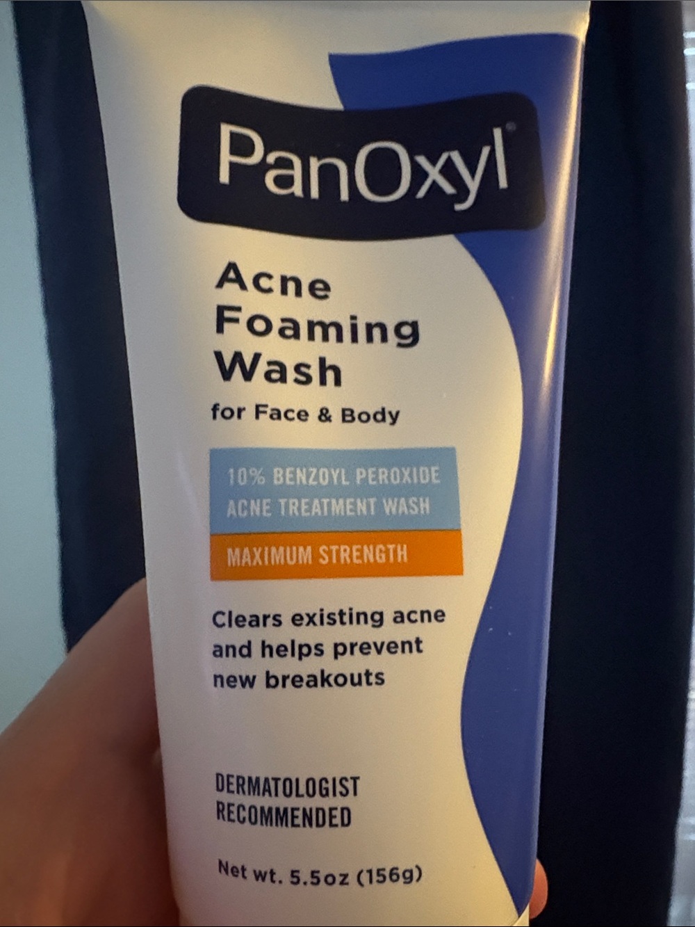 PanOxyl Acne Foaming Wash new with box